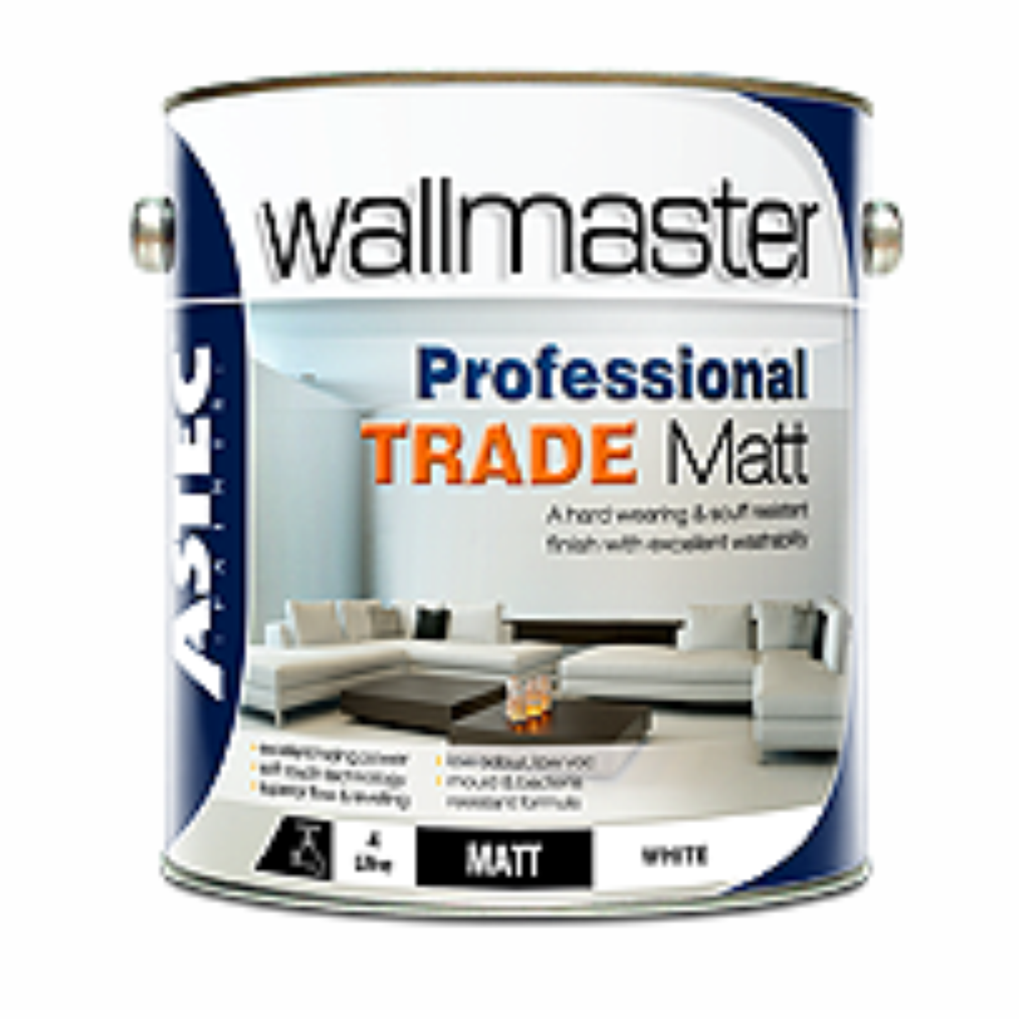 Wallmaster Professional Trade Matt Wallmaster Paint by Astec Paint