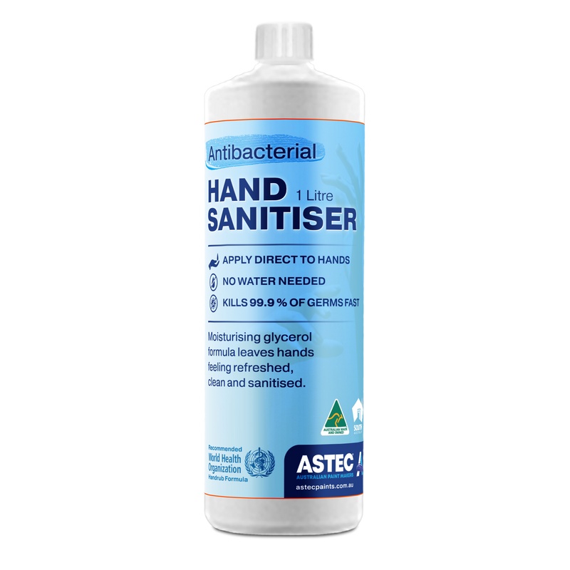Australian Made Hand Sanitiser 80% Alcohol Gel One Litre Refill Bottle.