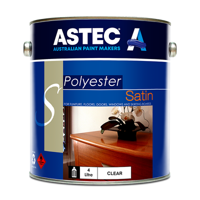 Polyester Satin - Timber Clear