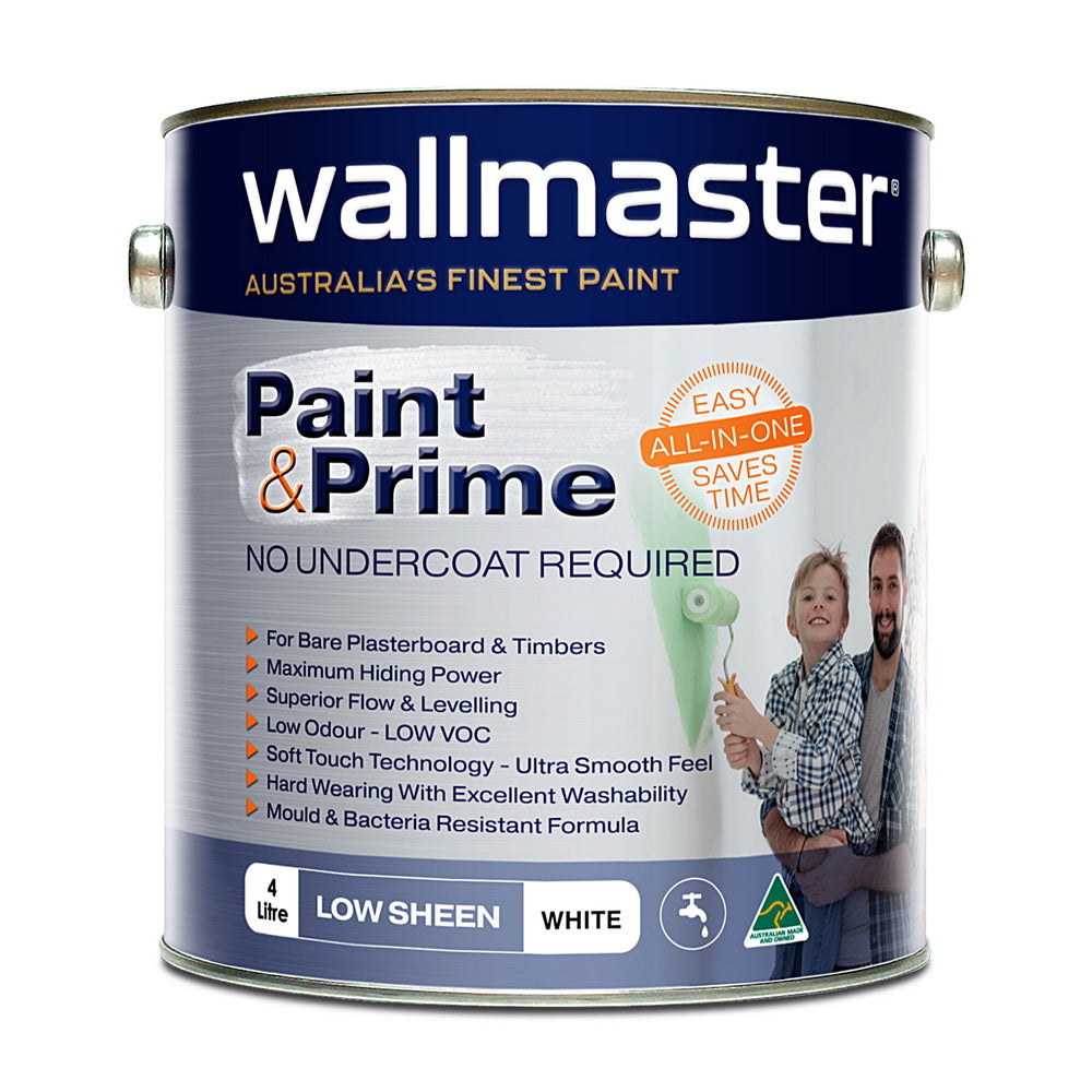 Wallmaster Paint & Prime Low Sheen