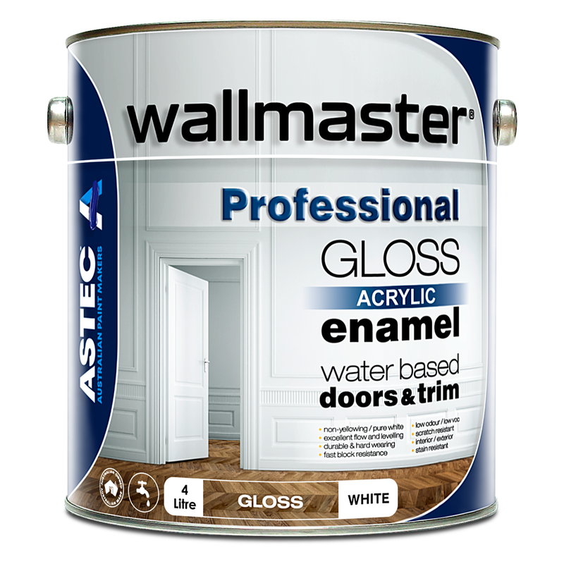 Wallmaster Paints Professional Gloss Trim Enamel Acrylic Paint