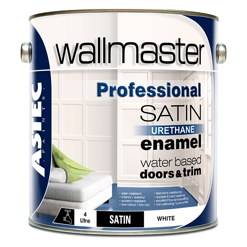 Wallmaster Paints Professional Satin Trim Enamel Urethane Paint